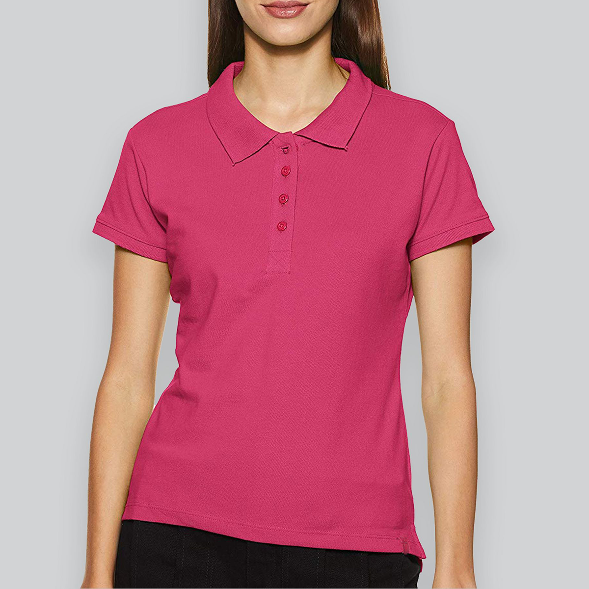 Women's Pique Cotton Polo Shirt