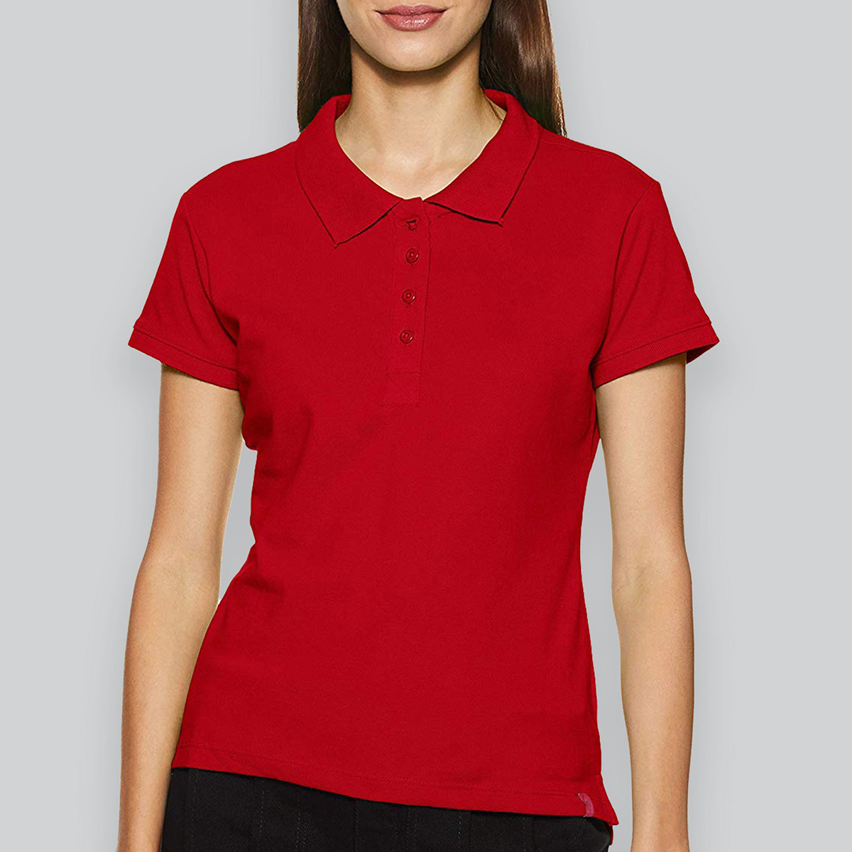 Women's Pique Cotton Polo Shirt