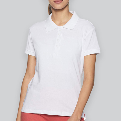 Women's Pique Cotton Polo Shirt