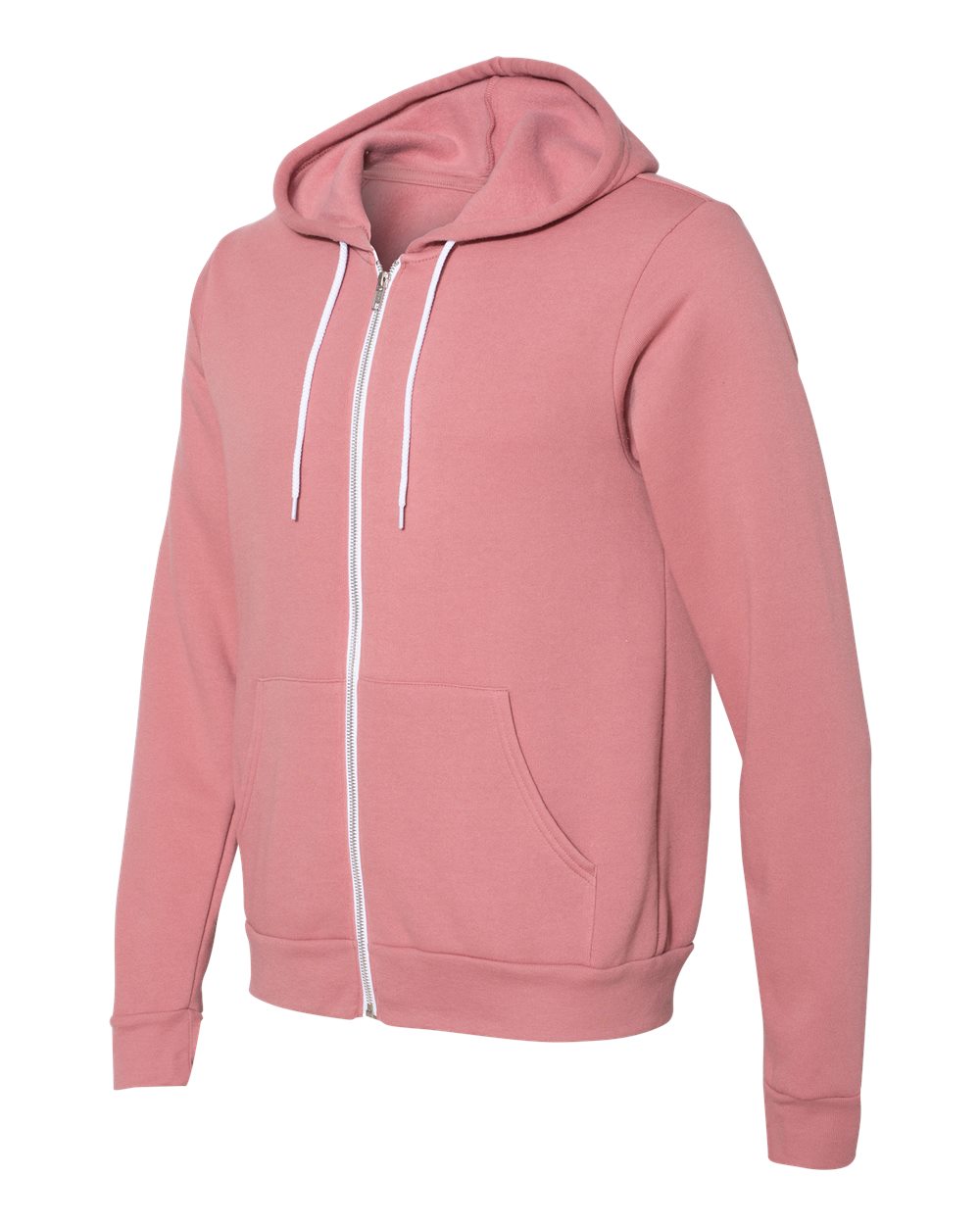 Unisex Light weight Cotton Blend Zipper Hoodie