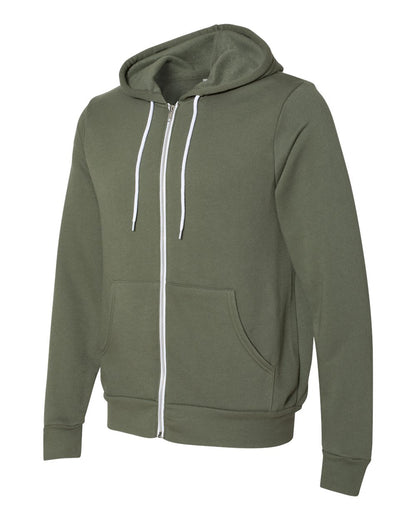 Unisex Light weight Cotton Blend Zipper Hoodie