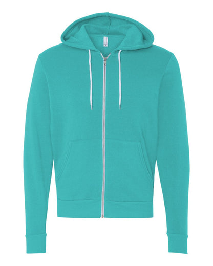 Unisex Light weight Cotton Blend Zipper Hoodie