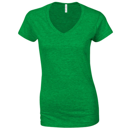 Women's Superior Heavyweight V-Neck Cotton T-shirt