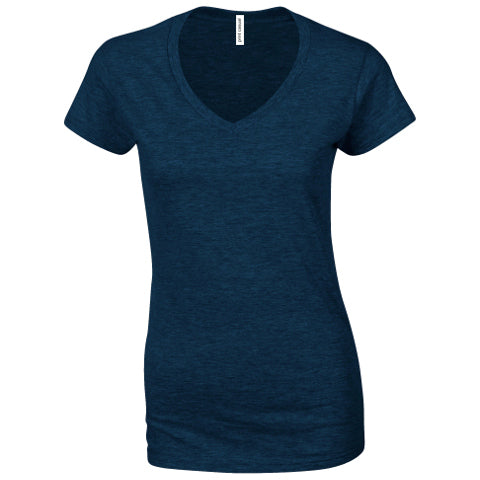 Women's Superior Heavyweight V-Neck Cotton T-shirt