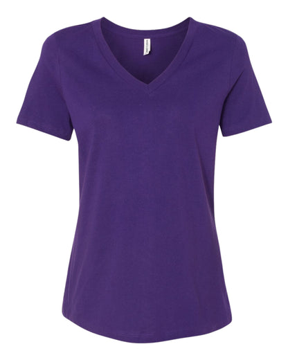 Women's V Neck Midweight Cotton T-Shirt