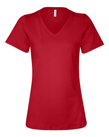 Women's V Neck Midweight Cotton T-Shirt