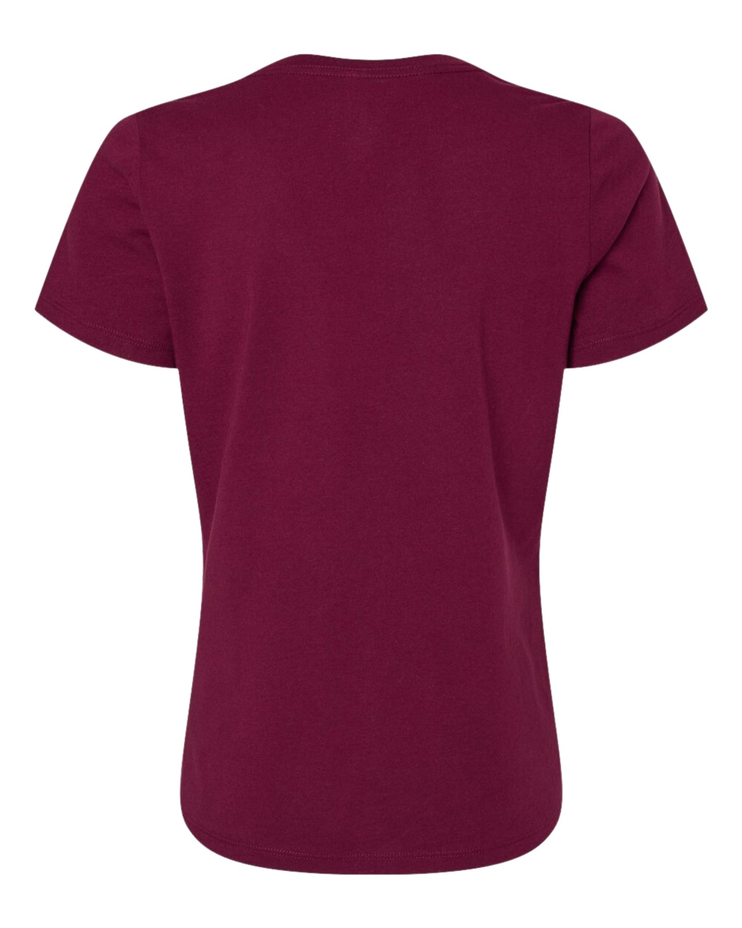 Women's V Neck Midweight Cotton T-Shirt