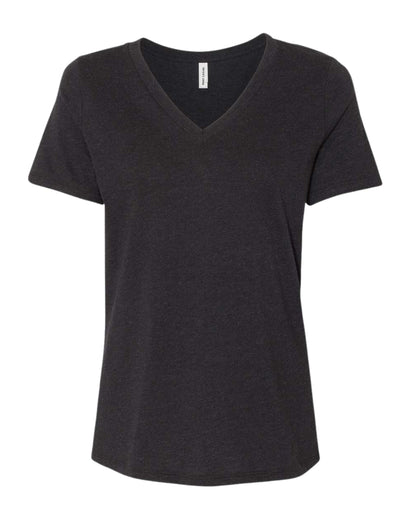 Women's V Neck Midweight Cotton Blend T-Shirt