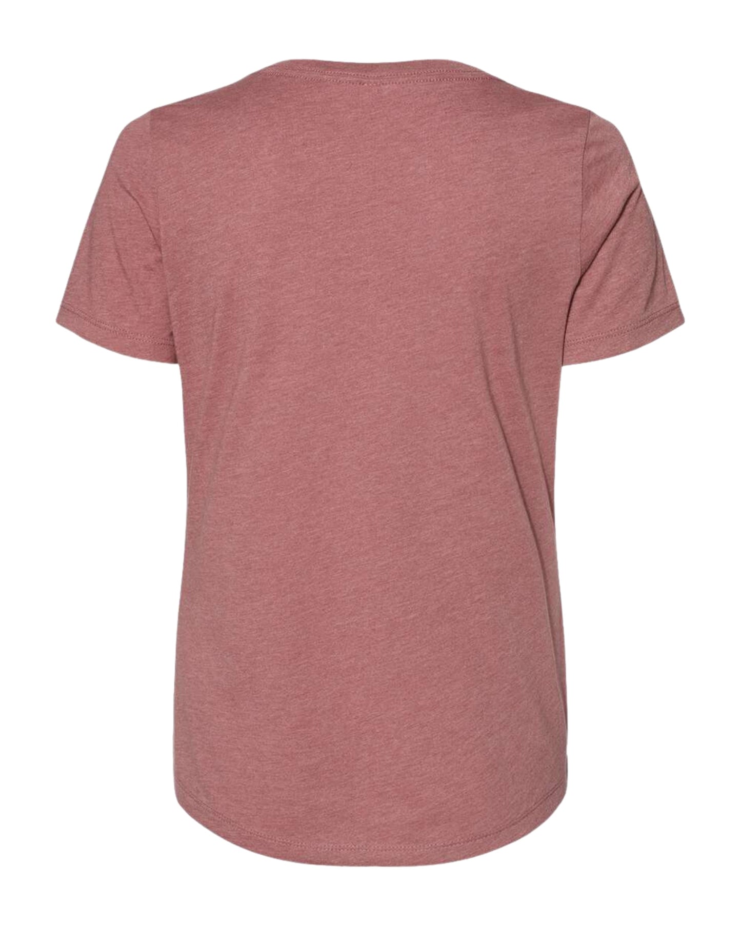 Women's V Neck Midweight Cotton Blend T-Shirt