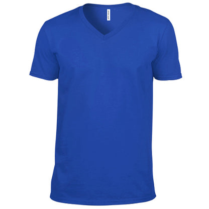 Men's Heavyweight V-Neck Cotton T-shirt