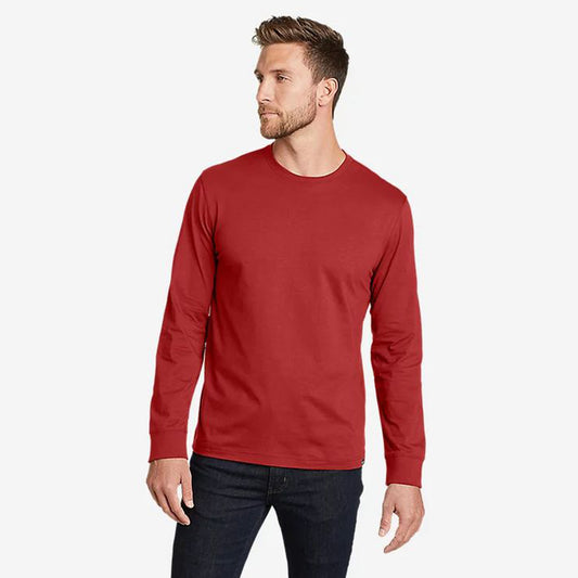 Men's Midweight Full Sleeve Cotton Blend T-shirt