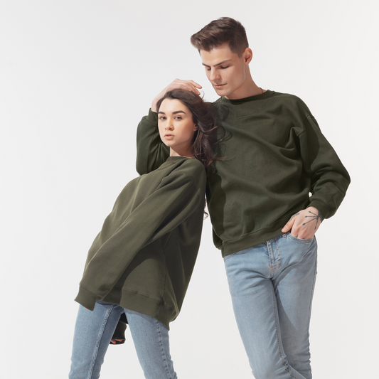 Unisex Midweight Cotton Blend Sweatshirts