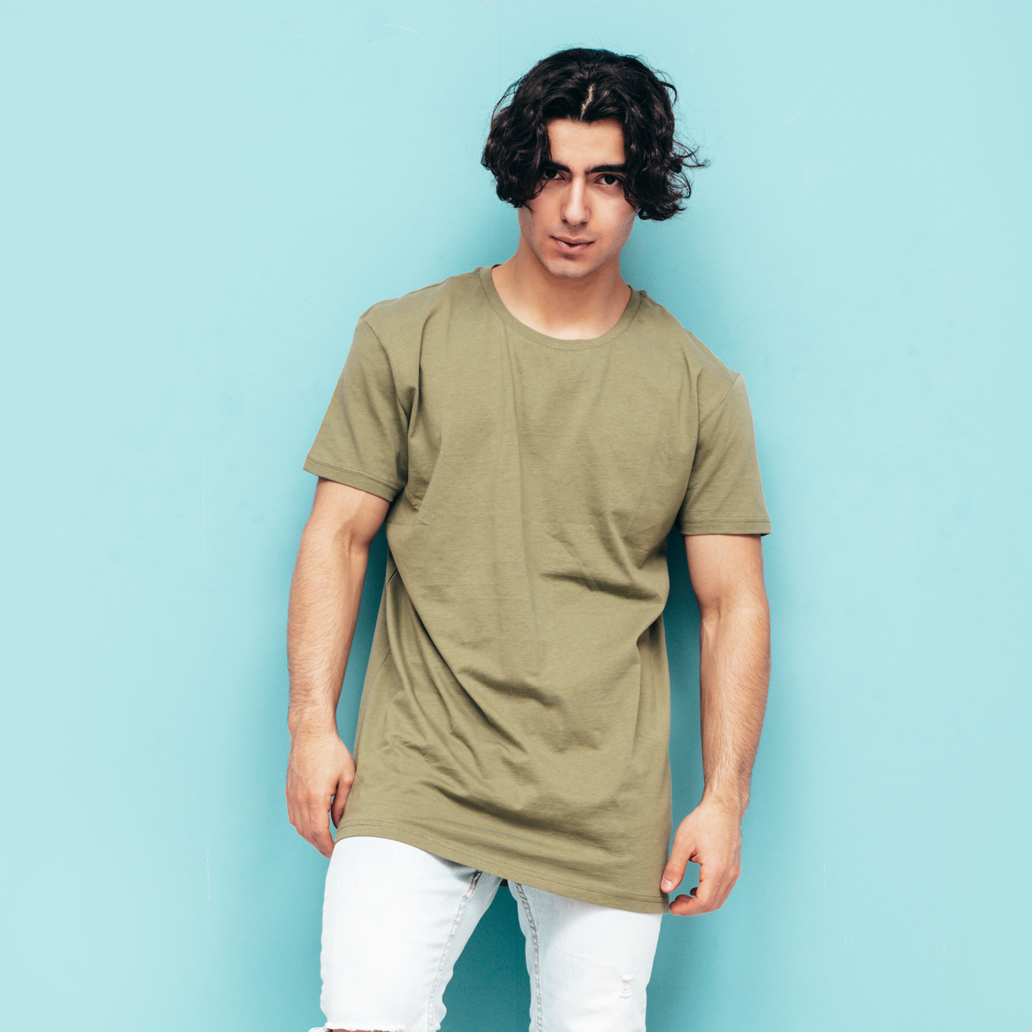 Men's Eco-light Round Neck Cotton T-shirt