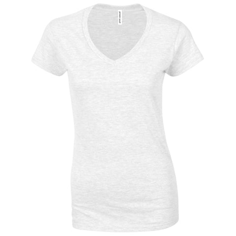 Women's Superior Heavyweight V-Neck Cotton T-shirt