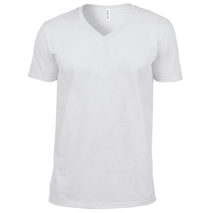 Men's Heavyweight V-Neck Cotton T-shirt