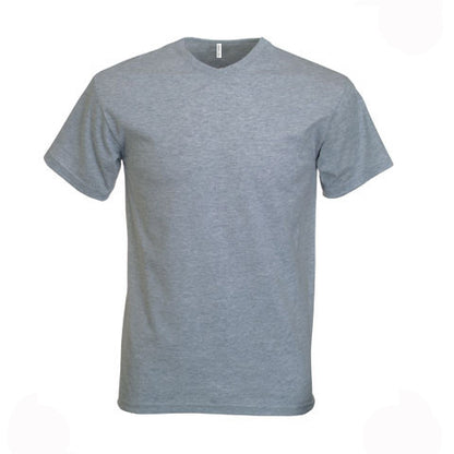 Men's Midweight V-Neck Cotton T-Shirt