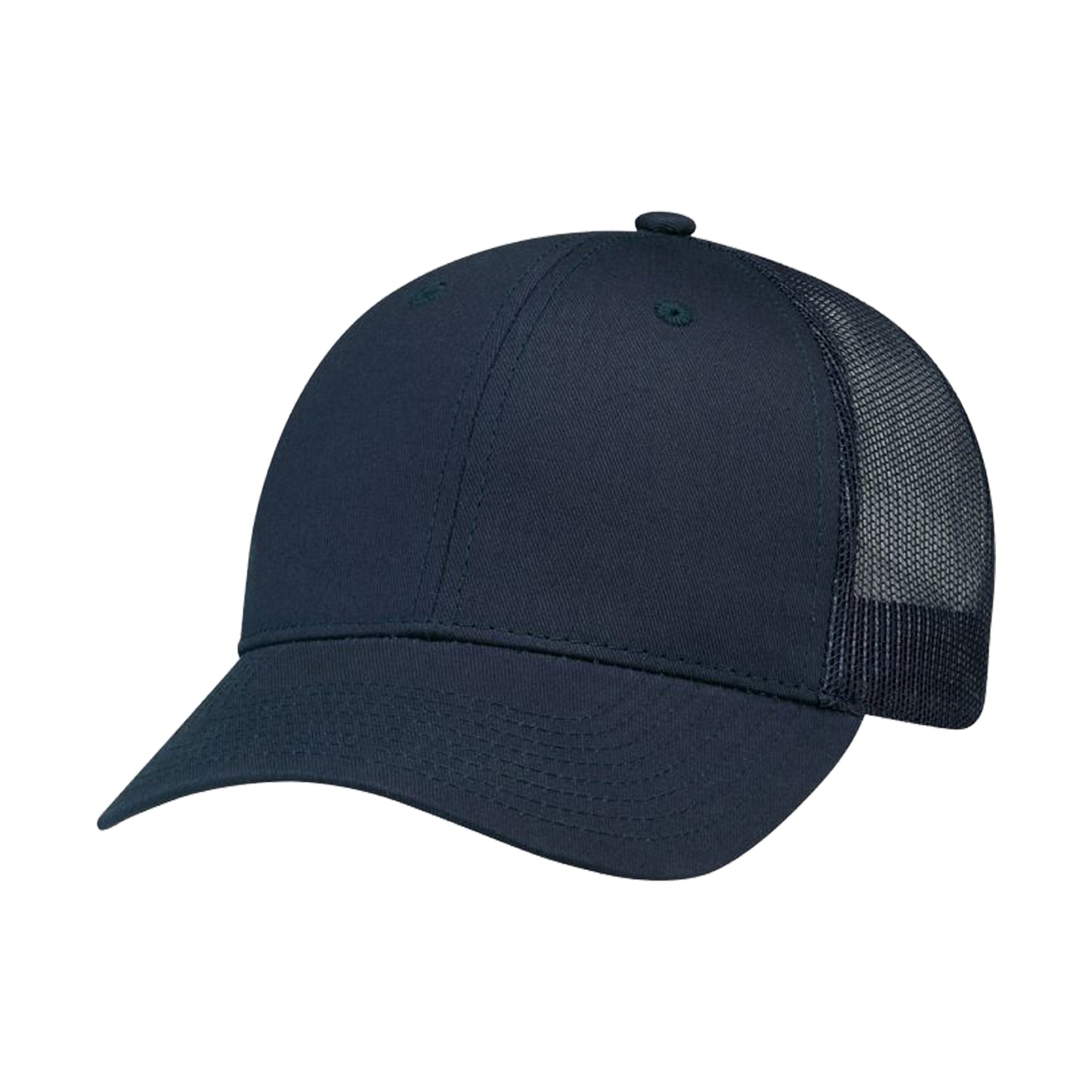 Half Net 6 Panel Low Profile Baseball Cap