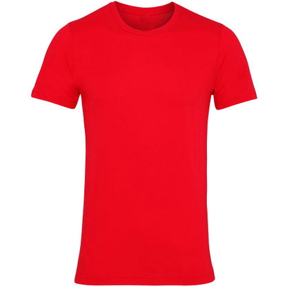 Men's Mid-Weight V-Neck Cotton Blend T-shirt