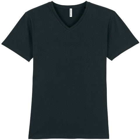 Men's Superior Heavyweight V Neck Cotton T-shirt