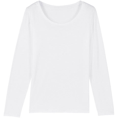 Women's Full Sleeve Midweight Cotton Blend T-shirt