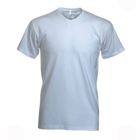 Men's Midweight V-Neck Cotton T-Shirt